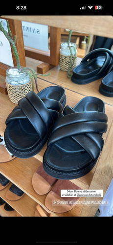Bowie Slides - Black