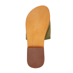 Venice Slides- Khaki - Saint Marlo